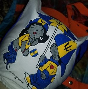 Barbados Flag Car Head Seat Cover